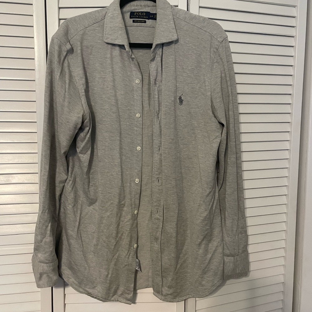 Polo Ralph Lauren Men’s Knit Dress Shirt